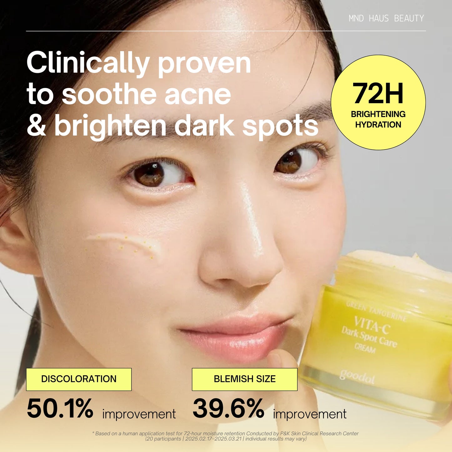 Goodal Green Tangerine Vita C Dark Spot Care Cream (50ML)