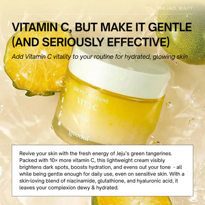 Goodal Green Tangerine Vita C Dark Spot Care Cream (50ML)