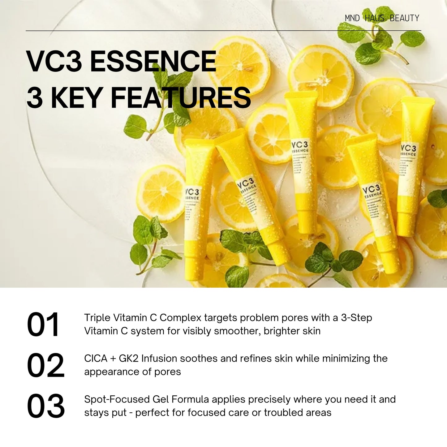 PDC Pore Focus Vitamin C VC3 Essence (20ML)