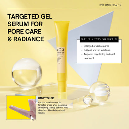 PDC Pore Focus Vitamin C VC3 Essence (20ML)