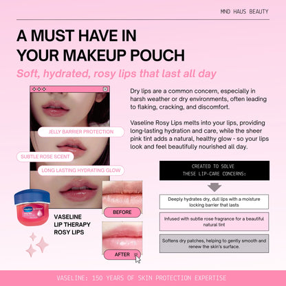 Vaseline Lip Balm Rosy Lips (7G)