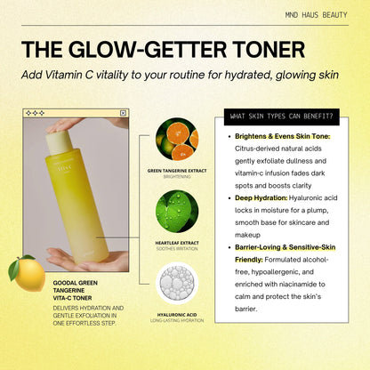 Goodal Green Tangerine Vita C Toner (300ML)