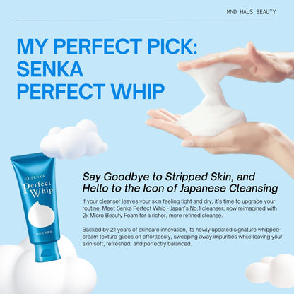 Shiseido Senka Perfect Whip Cleansing Foam (120G)
