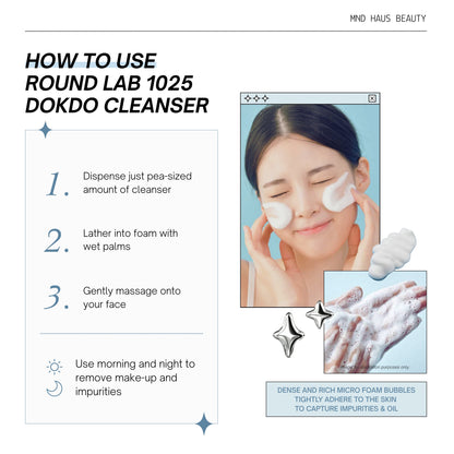 ROUND LAB 1025 Dokdo Bubble Foam (150ML)