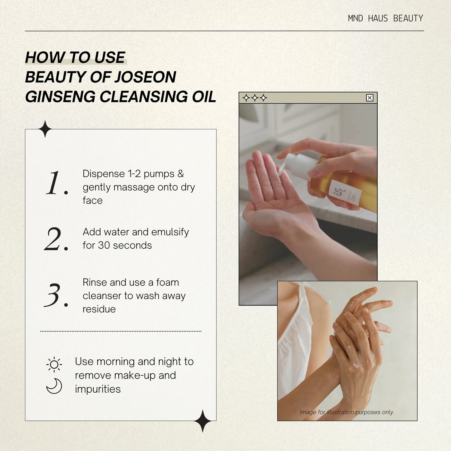 Beauty of Joseon Ginseng Cleansing Oil (210ML)